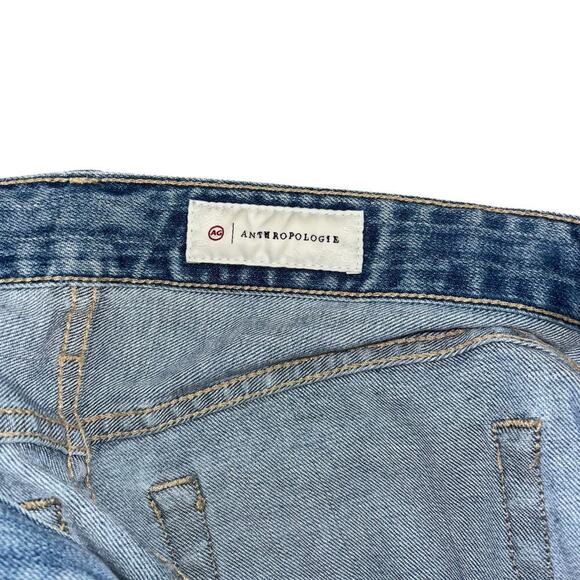 Anthropologie AG Classic Straight Leg Medium Blue Denim Women’s 27 Casual Jean - Picture 4 of 10